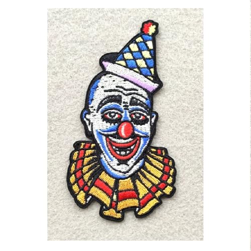 Zum Aufbügeln: Clown 12 x 6 cm (01) von Boutique d'isacrea