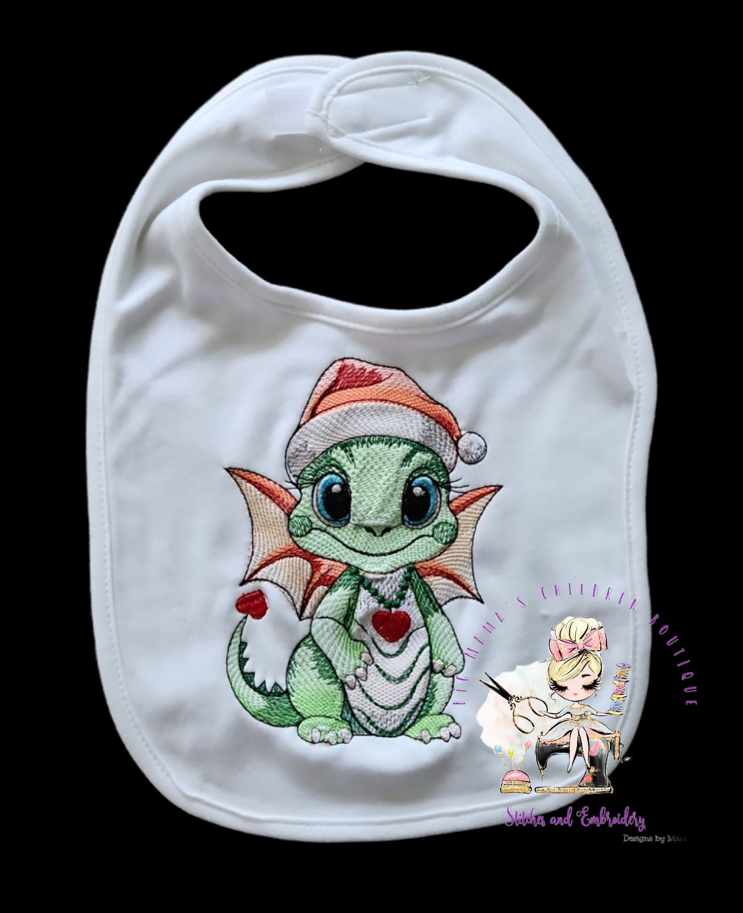 Baby Latz Christmas Verschiedene Farben Und Motive, Spucklatz, Latz, Mickey Unicorn Rudolf von BoutiquebyBigMama