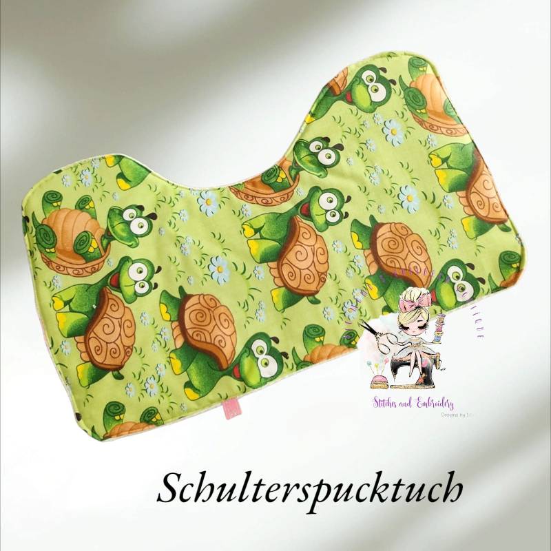 Verschiedene Schulterspucktuch, Babyspucktuch, Schultertuch, Schildkröte, Mini, Cheerleading, Cheer von BoutiquebyBigMama