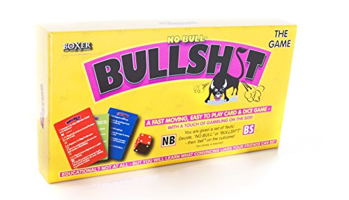 Boxer Gifts GA3023 Bullsht Fun Erwachsene Partyspiel | Können Sie Sagen, wer liegt | Schnell und aufregend, Kunststoff, 23cm x 12cm von Boxer Gifts