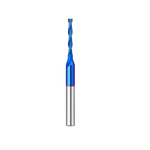 Boxonly Gerader Fräser mit zwei Rillen, 1/4-Zoll-Schaft, 3 mm Schnittdurchmesser und 25,4 mm Schnittlänge, Wolframkarbidspitze, Fräser, gerader Fräser, massiver Karibide-Bit, UP Cup von Boxonly