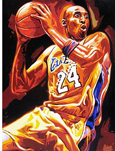 Diamond Painting Match Wandkunst Basketball Star Kit für Erwachsene – 5D DIY Full Drill Paint with Diamonds Pictures Arts Craft for Home Decor Gift Idea – von Brands