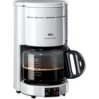 BRAUN KF 47/1 Classic Kaffeemaschine weiß, 10 Tassen von Braun