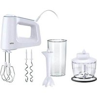 BRAUN MultiMix 3 HM3135WH Handmixer weiß 500 W von Braun