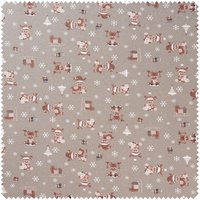 Jersey-Stoff "Elch Ruby" - Taupe von Braun