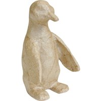 Pinguin, Pappmaché von décopatch