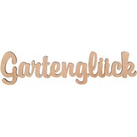 Schriftzug "Gartenglück" von HALBACH