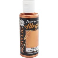 Stamperia "Allegro Acrylic" - Bronze von Braun