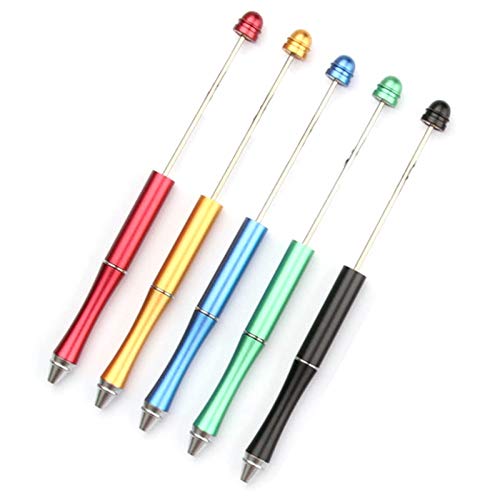 Breeshy Mehr Stift DIY Perlen Stift Personalisiertes Hochzeits Geschenk Dusch Geschenk Kugelschreiber 5 StüCke von Breeshy