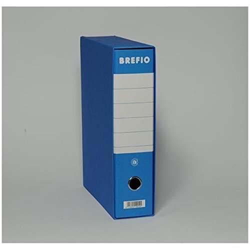 Brefio 0201190.BL Registrierkorder, blau, Rücken 8 cm von Brefio