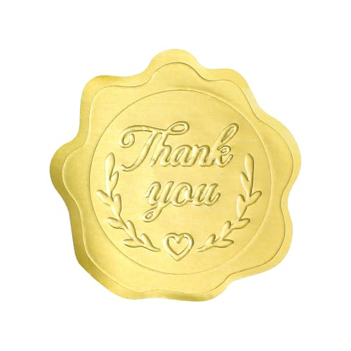 12 Stk Aufkleber Hochzeit Wachssiegel Selbstklebend Siegel Aufkleber Sticker Personalisiert Herz Gold Briefumschlag Aufkleber Umschlagaufkleber Siegelaufkleber Klassische Dekoration Wachssiegelsticker von Bremorou