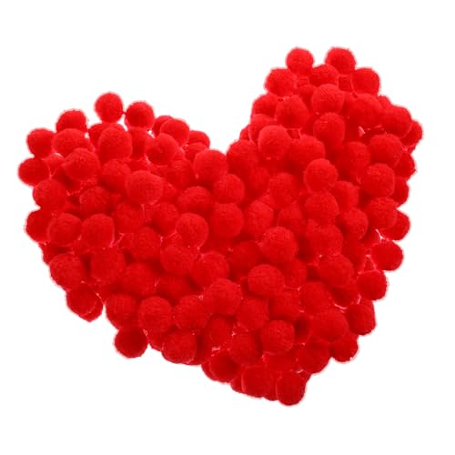 150 Stück Filzkugeln Pompons Zum Basteln Bommel Mini Pompoms Kleine Flauschige Pom Poms Klein Bastel Zubehör Pom Pom Flauschige Pompon Bälle Für Kunsthandwerk Diy Kreativen Girlanden Filzkugelteppich von Bremorou