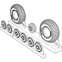 DH 98 Mosquito wheels block thread von Brengun