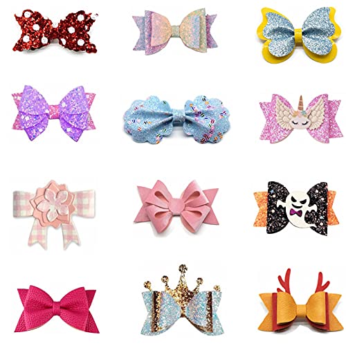 Briartw 12 Stück Bögen Weihnachten Halloween Bowknot Dekoration Metall Stanzform Set Scrapbooking Präge Schablone Album Geschenk Handwerk Karte Stanzungen von Briartw