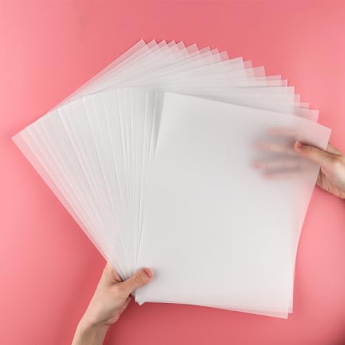 Briartw Pergamentpapier, durchscheinend, 115 g/m², 21,6 x 27,9 cm, bedruckbares Pergamentpapier, hitzebeständig, mattiert, glatt, für Kartenüberlagerungen, Einladungen, Bauchbänder, Umschläge, Briartw Pergamentpapier, durchscheinend, 115 g/m², 21,6 x 27,9 cm, bedruckbares Pergamentpapier, hitzebeständig, mattiert, glatt, für Kartenüberlagerungen, Einladungen, Bauchbänder, Umschläge, von Briartw