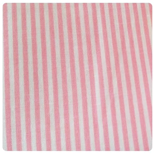 BrightGlow 100% Baumwollstoff Quiltstoff mit Blumendruck Meterware Handwerken Nähen Stoff Rosa Serie Quadratische Stoffbündel Cartoon Gedruckt Cotton Patchwork Kostümstoff für DIY Nähe 7# 100x160cm von BrightGlow