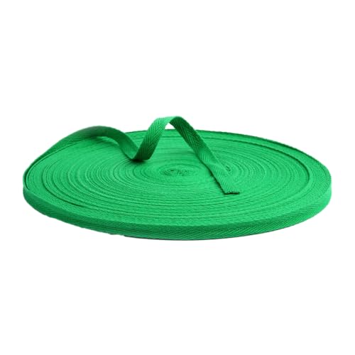 BrightGlow Baumwoll Gurtband Twill 100% Baumwolle Gurtband 20 m Herringbone Tape Ribbon Cotton Twill Tape Ribbon Baumwoll Schrägband Nahtband Baumwollband Dekoband für DIY Handwerk Grün 10MM BrightGlow Baumwoll Gurtband Twill 100% Baumwolle Gurtband 20 m Herringbone Tape Ribbon Cotton Twill Tape Ribbon Baumwoll Schrägband Nahtband Baumwollband Dekoband für DIY Handwerk Grün 10MM von BrightGlow