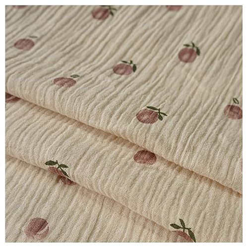 BrightGlow Baumwollstoff 100% Baumwolle Musselin-Stoff 33# Fruchtmuster 100x130cm Dekostoff Kostümstoff für Bekleidung Deko BrightGlow Baumwollstoff 100% Baumwolle Musselin-Stoff 33# Fruchtmuster 100x130cm Dekostoff Kostümstoff für Bekleidung Deko von BrightGlow