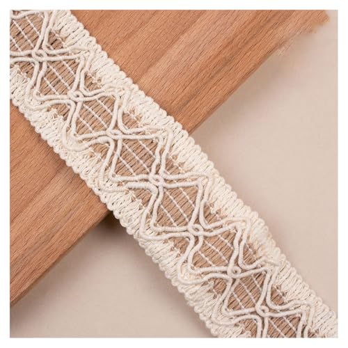 BrightGlow Juteband Vintage Spitzenband Geschenkband Mesh Juteband Dekoband Vintage Netzband Stoffband Bastelband Juteband Sackleinen Band für DIY Handwerk Weihnachten Deko Hochzeit G1# 10 M von BrightGlow