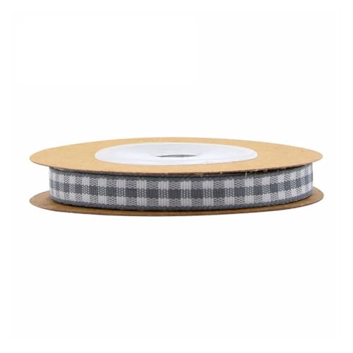 BrightGlow Karoband 5 M Weihnachten Geschenkband Gingham Band Weihnachtsbänder zum Basteln Plaid Ribbon Dekoband Kariertes Band für Geschenk DIY Bastelkuchen Weihnachten Party Deko Grau 6mm BrightGlow Karoband 5 M Weihnachten Geschenkband Gingham Band Weihnachtsbänder zum Basteln Plaid Ribbon Dekoband Kariertes Band für Geschenk DIY Bastelkuchen Weihnachten Party Deko Grau 6mm von BrightGlow