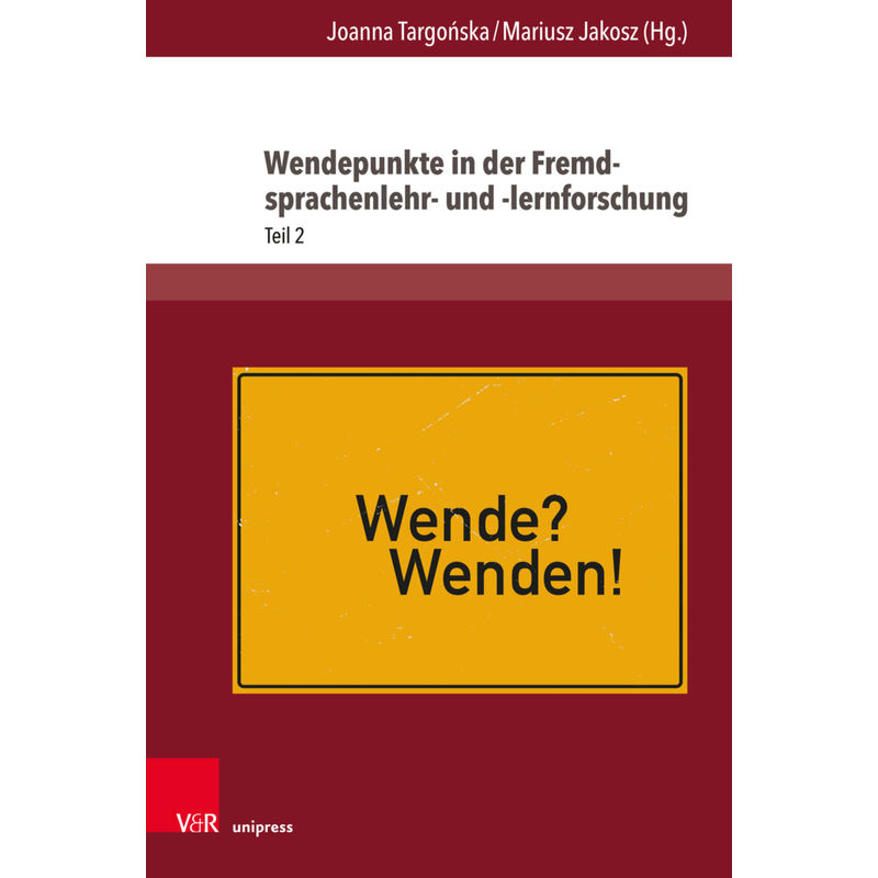 Wendepunkte In Der Fremdsprachenlehr- Und -Lernforschung, Gebunden von Brill Deutschland GmbH