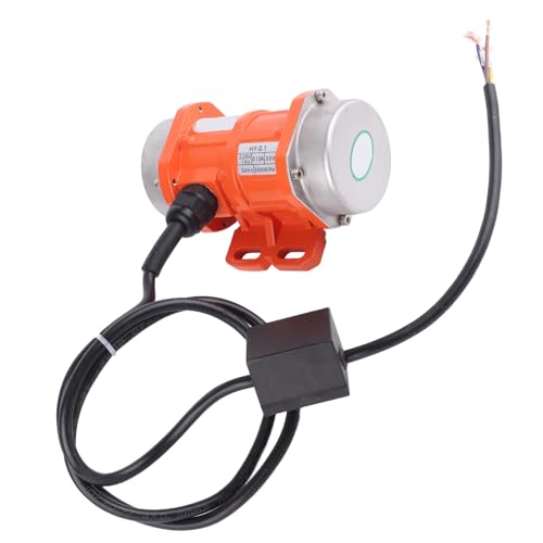 Vibrationsmotor, 220 V elektrischer Betonrüttlermotor, einphasig, IP66 wasserdicht, 3000 U/min, Asynchronmotor, Gehäuse aus Aluminiumlegierung (30W) von Brilluxa