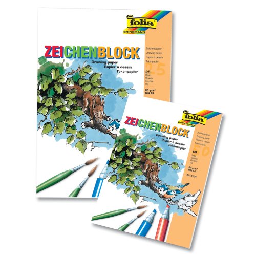 Zeichenblock 80g DIN A3 25Bl von Bringmann