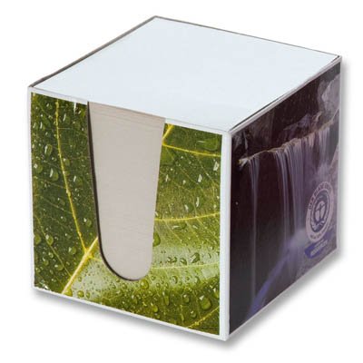 folia 9914 Notizzettelbox Recycling 9x9cm von Bringmann