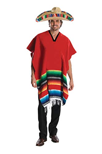 Bristol Novelty AF129 Poncho, Men, Mehrfarbig von Bristol Novelty