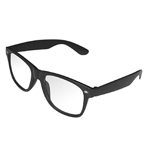 Bristol Novelty Schwarzer Rahmen BA182 Brille, Einheitsgröße von Bristol Novelty