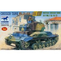 Crusier Tank Mk.II/IIA/IIA CS British Crusier Tank A10 Mk.I/IA/IA (3in1) von Bronco Models