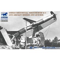 German Rheinmetall´Rheintochter R-2 anti-aircraft missiles a.launcher von Bronco Models