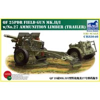 QF 25pdr Field Gun Mk.II/I w/No.27 Limber von Bronco Models