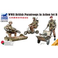 WWII British Parattroops In Action Set B von Bronco Models