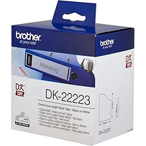 Brother DK-22223 Thermodirektdrucktechnologie Schwarz/Weiß von Brother