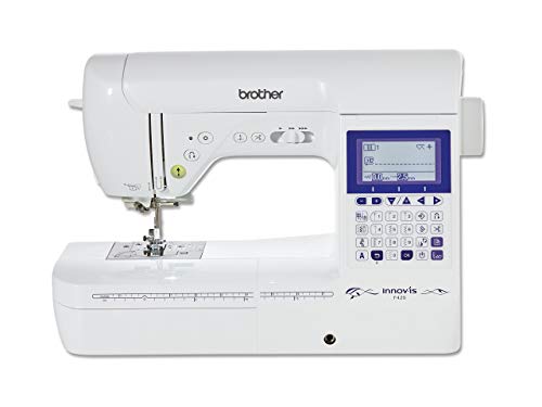 Brother Innovis F420 Nähmaschine, Weiß, L von Brother