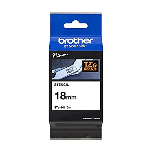 Brother P-touch STE141 - Schablonenband, 18 mm x 3 m, nicht-laminiert von Brother