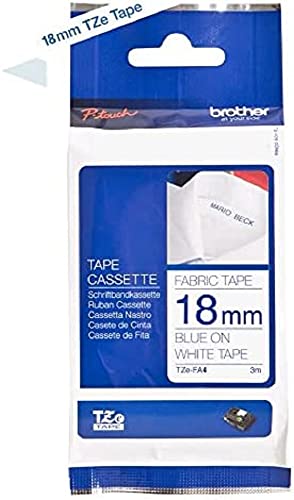 Brother TZEFA4 Thermodirektdrucktechnologie Blau von Brother