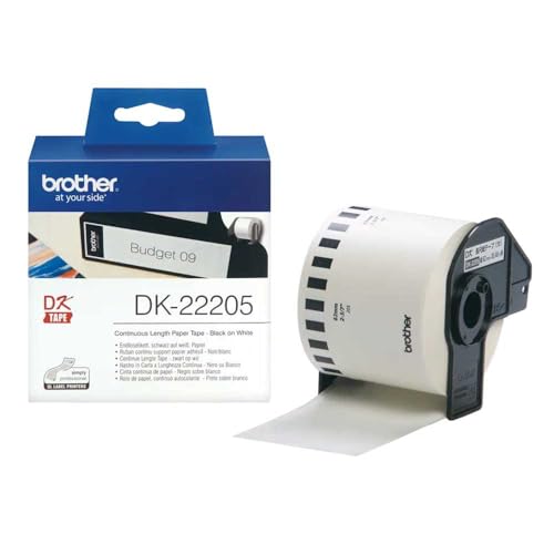 BrotherAdress-Etiketten DK-22205 für QL-500/550 (62mm) von Brother