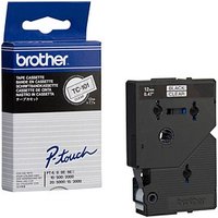 brother Schriftband TC-101 TC101, 12 mm schwarz auf transparent von Brother