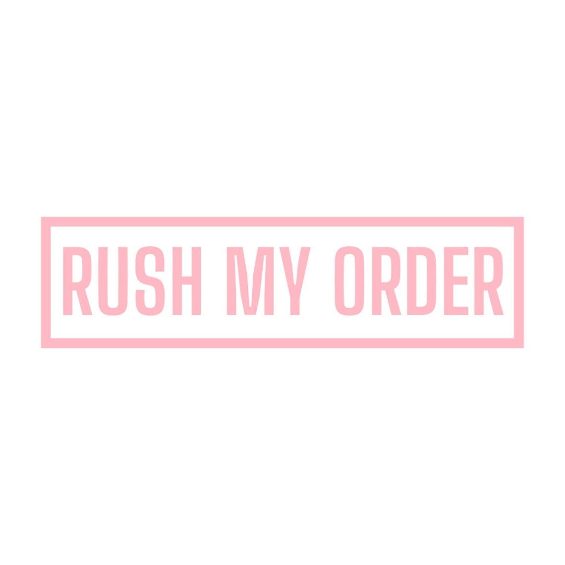 Rush My Bestellgebühr von BrownSugarBabeShop