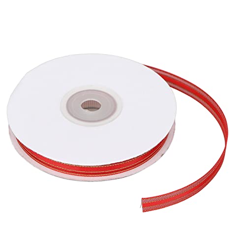 9 Mm Polyester-Chiffon-Geschenkpapierband, Dekorative Bänder, 24,06 Yards, für -Verpackung (26#) von Brrnoo