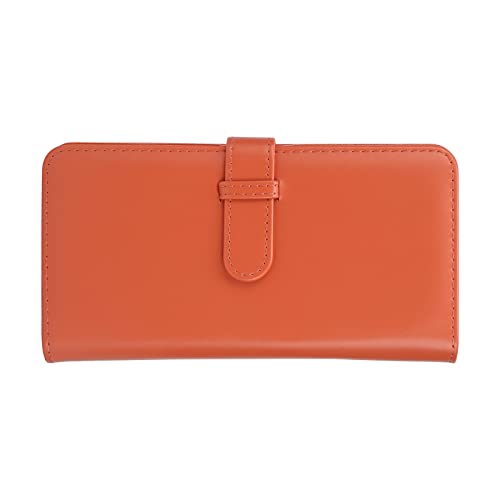 Fotoalbum, Kleines Fotoalbum mit 80 Taschen PU Leder Fotoalbum für Kamerafotos (ORANGE) von Brrnoo