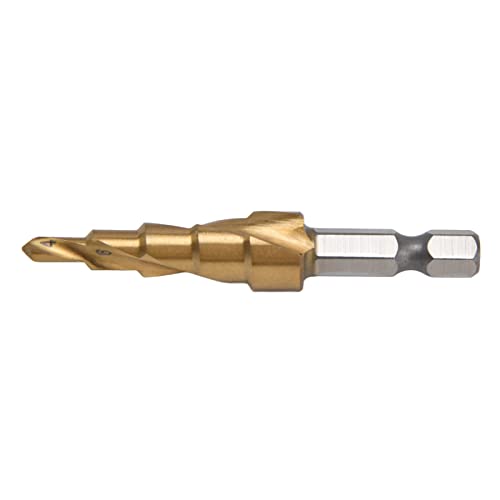 Stiefmaschinenbohrer, REAMER ÜBER DRILL Bit HEX SHANK STREP ÜBER DRILL 4‑12 Mm Hochgeschwindigkeitstahl Titan Plattierte Spiralflöte -Pagode -Bohrer Bit von Brrnoo