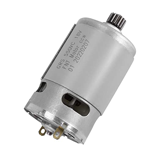 GRS550VC 14 Zähne DC-Motor 21500-29000 RPM Motor Lithium-Bohrmaschine DC 18 V für elektrische Säge, wiederaufladbar, Schraubendreher von Bruafsir