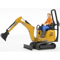 bruder JCB Mikrobagger 8010 CTS 62002 Spielzeugauto von Bruder