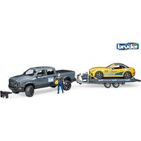 bruder RAM 2500 Power Wagon und Roadster Racing Team 2504 Spielzeugauto von Bruder