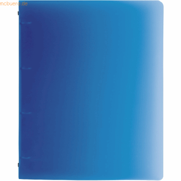 10 x Brunnen Ringbuch Fact!pp A4 16mm 4 Ringe blau von Brunnen