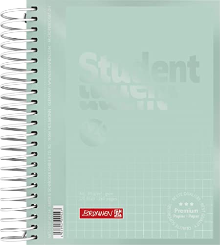 BRUNNEN Collegeblock Premium Student Colour Code A6 Deckblatt: mint von Brunnen