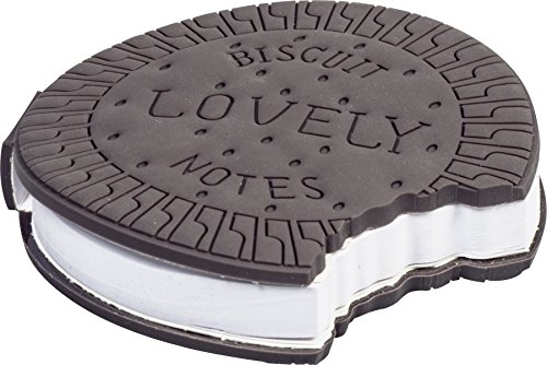 Brunnen 102734804 Haftnotizblock Cookie (Durchmesser 9 cm, 100 Haftnotizen) von Brunnen